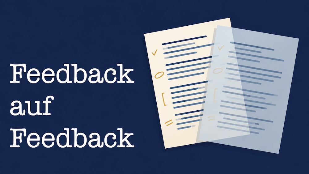 Feedback auf Feedback